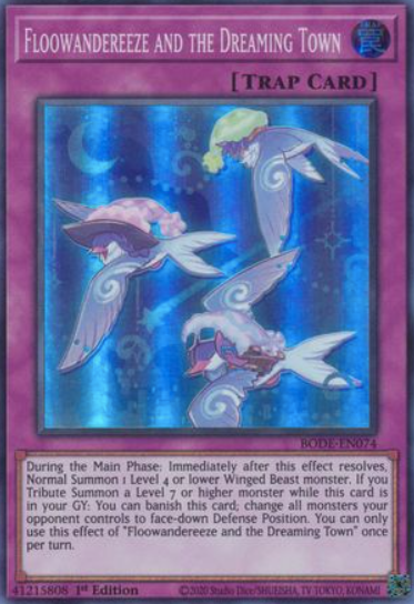 Floowandereeze and the Dreaming Town - BODE-EN074 - Super Rare 1st Edition
