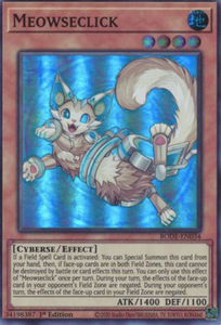 Meowseclick - BODE-EN034 - Super Rare 1st Edition