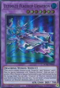 Ultimate Flagship Ursatron - BODE-EN040 - Super Rare 1st Edition