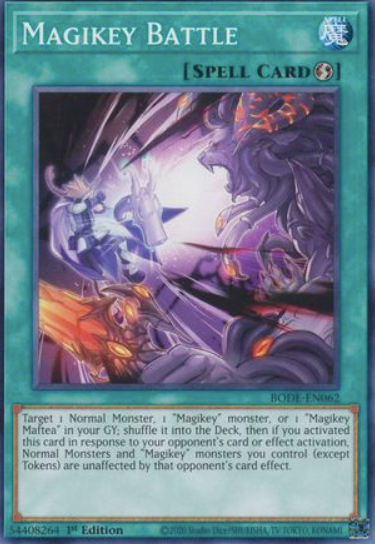 Magikey Battle - BODE-EN062 - Common 1st Edition