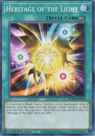 Heritage of the Light - BODE-EN000 - Common 1st Edition