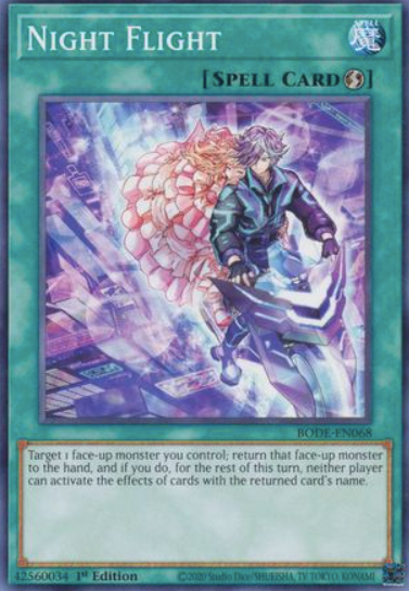 Night Flight - BODE-EN068 - Common 1st Edition
