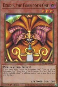 Exodia the Forbidden One - MGED-EN005 - Premium Gold Rare 1st Edition