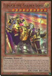 Eldlich the Golden Lord - MGED-EN024 - Premium Gold Rare 1st Edition