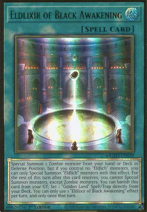 Eldlixir of Black Awakening - MGED-EN049 - Premium Gold Rare 1st Edition