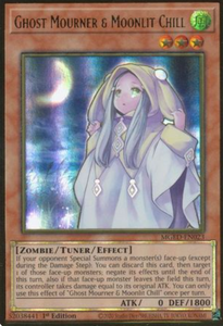 Ghost Mourner & Moonlit Chill - MGED-EN023 - Premium Gold Rare 1st Edition