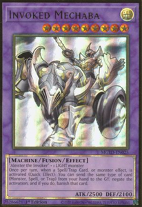 Invoked Mechaba - MGED-EN025 - Premium Gold Rare 1st Edition