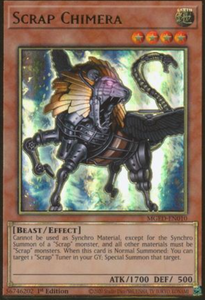 Scrap Chimera - MGED-EN010 - Premium Gold Rare 1st Edition