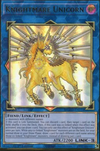 Knightmare Unicorn - MGED-EN034 - Premium Gold Rare 1st Edition