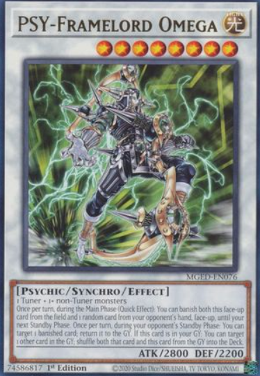 PSY-Framelord Omega - MGED-EN076 - Rare 1st Edition