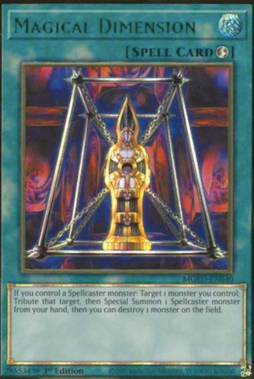 Magical Dimension - MGED-EN040 - Premium Gold Rare 1st Edition