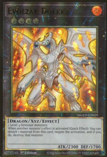 Evolzar Dolkka - MGED-EN029 - Premium Gold Rare 1st Edition