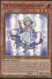 The Weather Painter Snow - MGED-EN016 - Premium Gold Rare 1st Edition