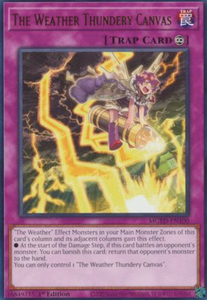 The Weather Thundery Canvas - MGED-EN100 - Rare 1st Edition