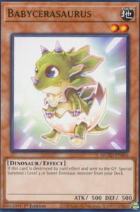 Babycerasaurus - MGED-EN056 - Rare 1st Edition