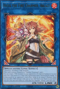 Hiita the Fire Charmer, Ablaze - MGED-EN119 - Rare 1st Edition