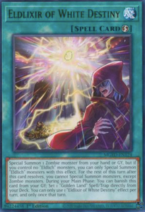 Eldlixir of White Destiny - MGED-EN124 - Rare 1st Edition