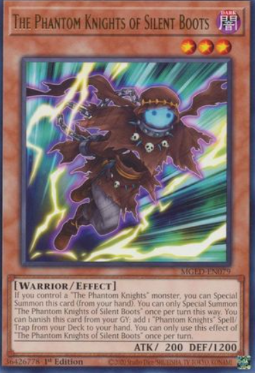 The Phantom Knights of Silent Boots - MGED-EN079 - Rare 1st Edition