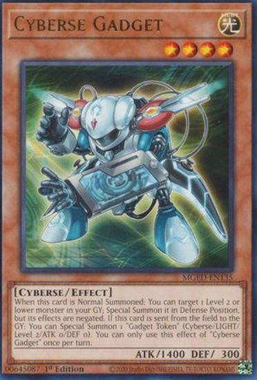 Cyberse Gadget - MGED-EN135 - Rare 1st Edition