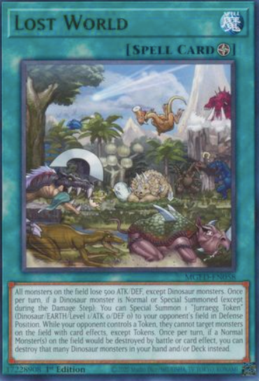 Lost World - MGED-EN058 - Rare 1st Edition