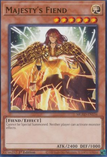 Majesty's Fiend - MGED-EN134 - Rare 1st Edition