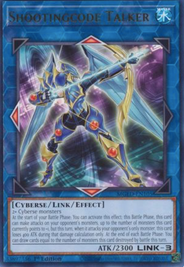 Shootingcode Talker - MGED-EN105 - Rare 1st Edition