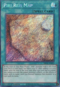 Piri Reis Map - BROL-EN023 - Secret Rare 1st Edition