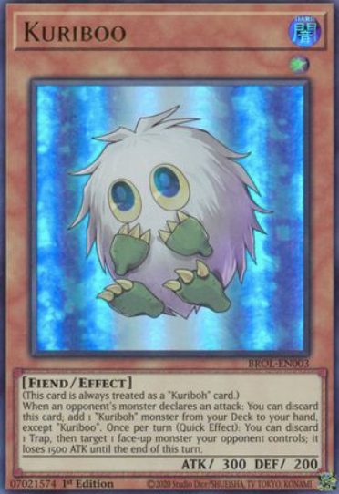 Kuriboo - BROL-EN003 - Ultra Rare 1st Edition