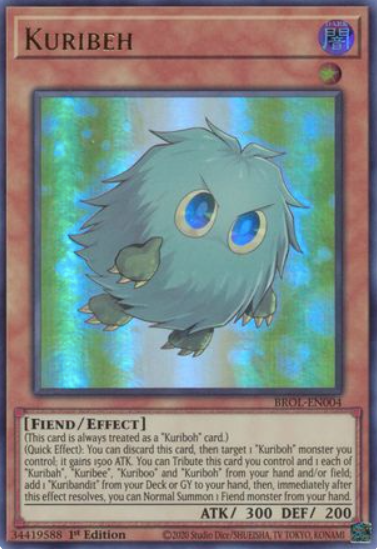 Kuribeh - BROL-EN004 - Ultra Rare 1st Edition
