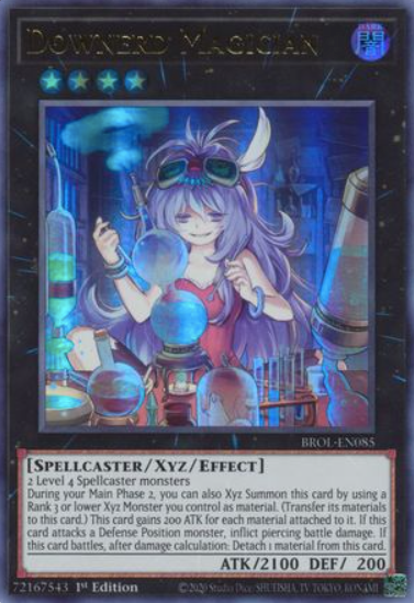 Downerd Magician - BROL-EN085 - Ultra Rare 1st Edition