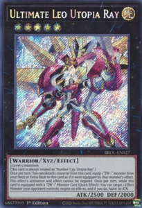 Ultimate Leo Utopia Ray - BROL-EN027 - Secret Rare 1st Edition
