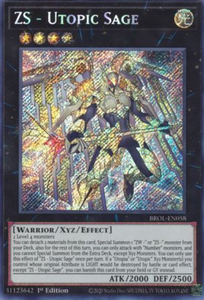 ZS - Utopic Sage - BROL-EN058 - Secret Rare 1st Edition