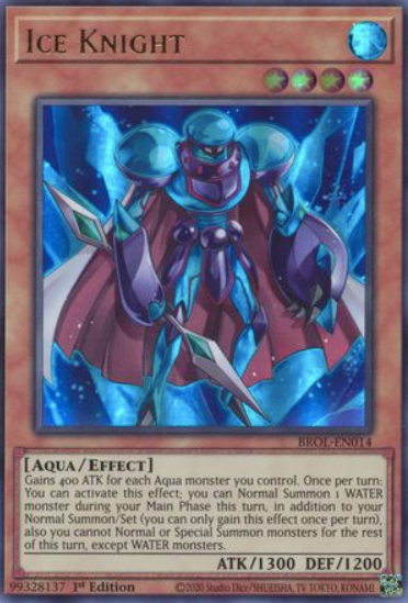 Ice Knight - BROL-EN014 - Ultra Rare 1st Edition
