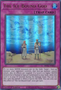 The Ice-Bound God - BROL-EN052 - Ultra Rare 1st Edition