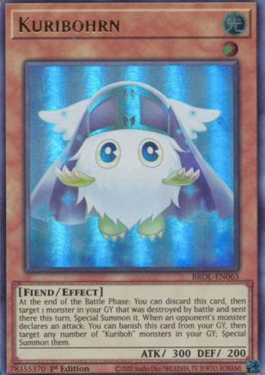 Kuribohrn - BROL-EN063 - Ultra Rare 1st Edition