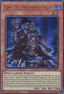 Eidos the Underworld Squire - BROL-EN077 - Ultra Rare 1st Edition