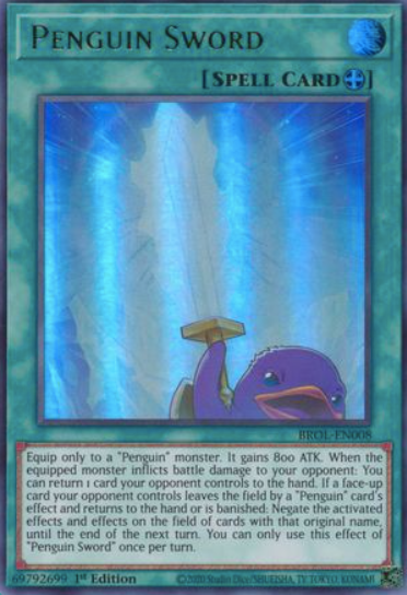 Penguin Sword - BROL-EN008 - Ultra Rare 1st Edition