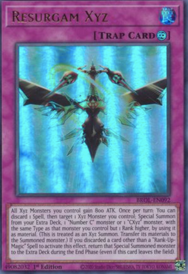 Resurgam Xyz - BROL-EN092 - Ultra Rare 1st Edition