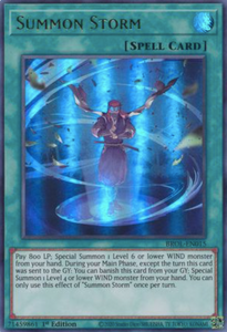 Summon Storm - BROL-EN015 - Ultra Rare 1st Edition