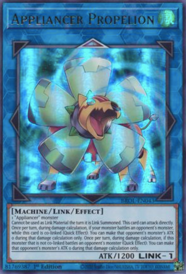 Appliancer Propelion - BROL-EN043 - Ultra Rare 1st Edition