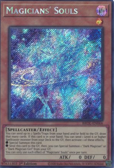 Magicians' Souls - BROL-EN066 - Secret Rare 1st Edition
