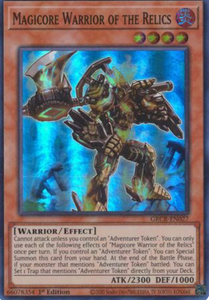 Magicore Warrior of the Relics - GRCR-EN027 - Super Rare 1st Edition