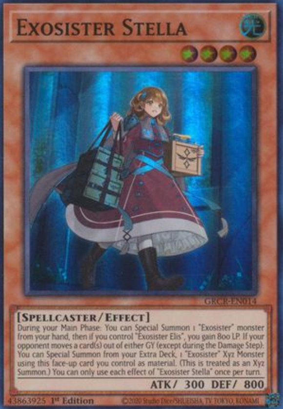 Exosister Stella - GRCR-EN014 - Super Rare 1st Edition