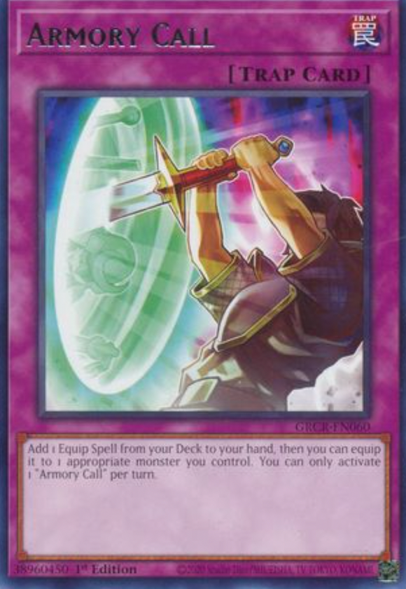 Armory Call - GRCR-EN060 - Rare 1st Edition