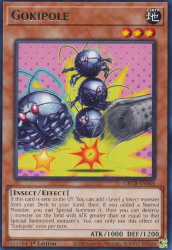 Gokipole - GRCR-EN044 - Rare 1st Edition