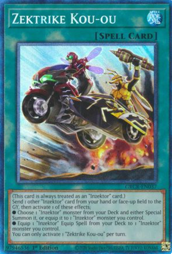 Zektrike Kou-ou - GRCR-EN037 - Collectors Rare 1st Edition