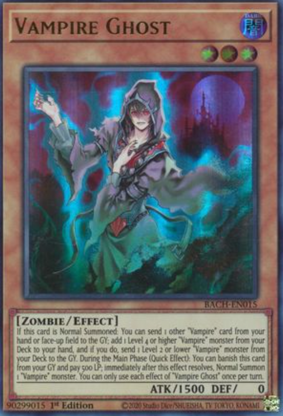 Vampire Ghost - BACH-EN015 - Ultra Rare 1st Edition