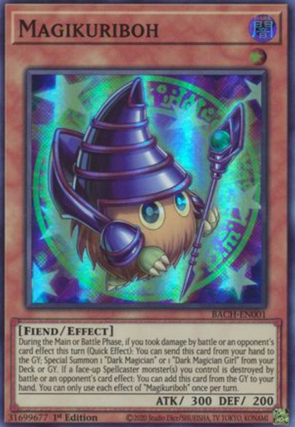 Magikuriboh - BACH-EN001 - Super Rare 1st Edition