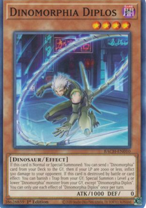 Dinomorphia Diplos - BACH-EN010 - Common 1st Edition
