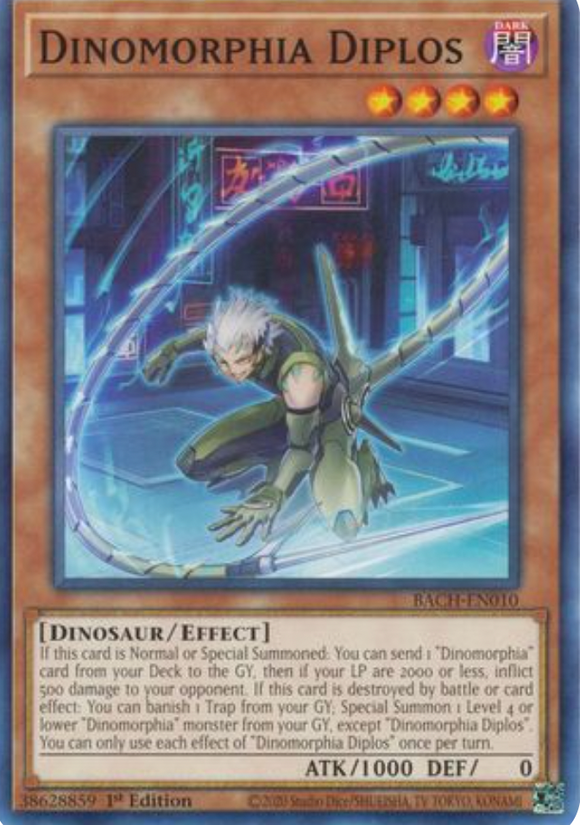 Dinomorphia Diplos - BACH-EN010 - Common 1st Edition